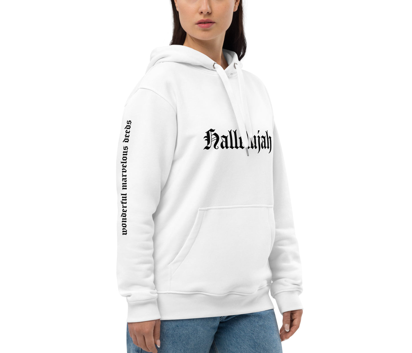 HALLELUJAH Hoodie | White