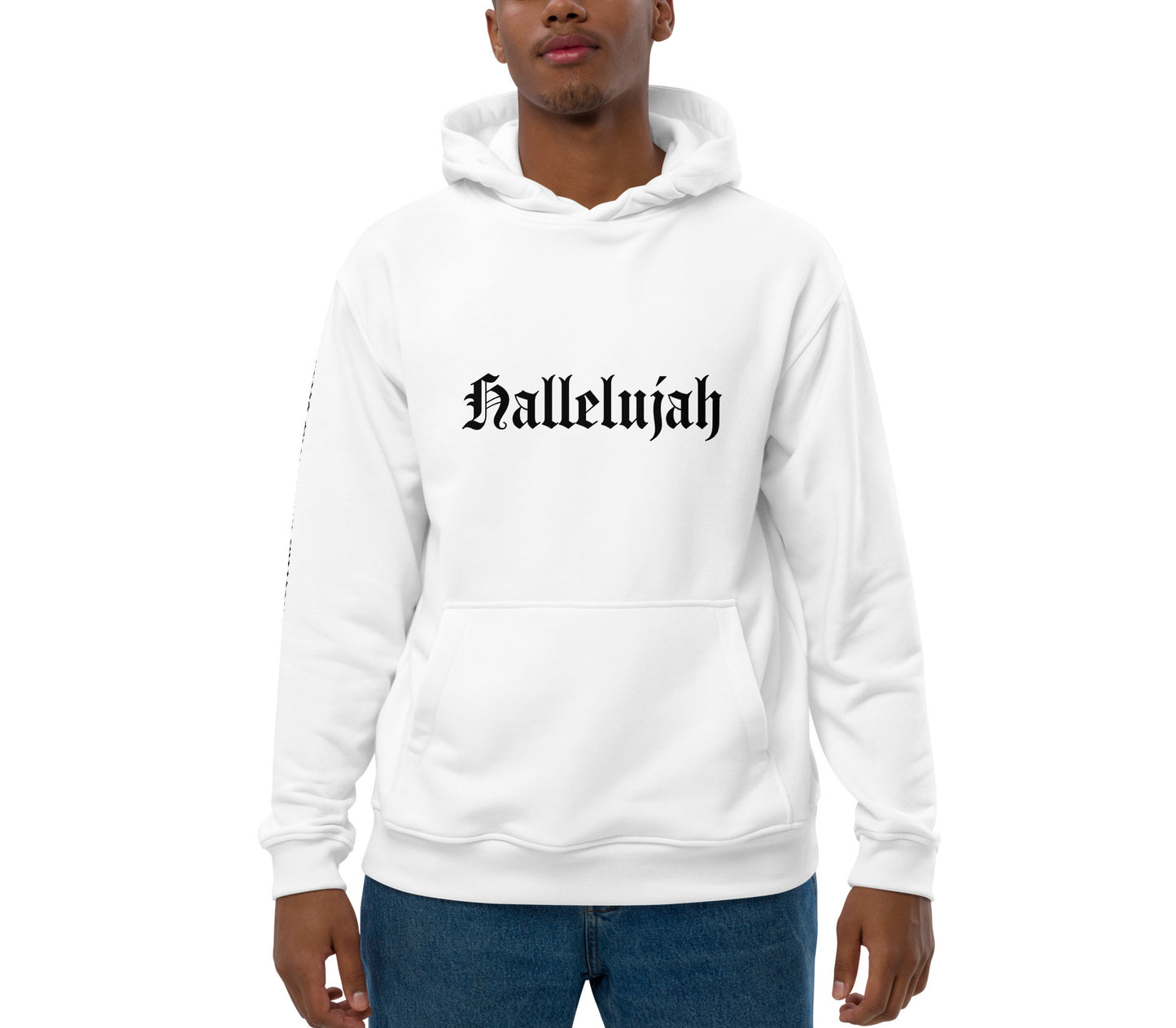 HALLELUJAH Hoodie | White