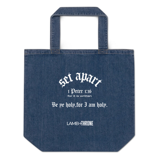 SET APART Tote | Denim