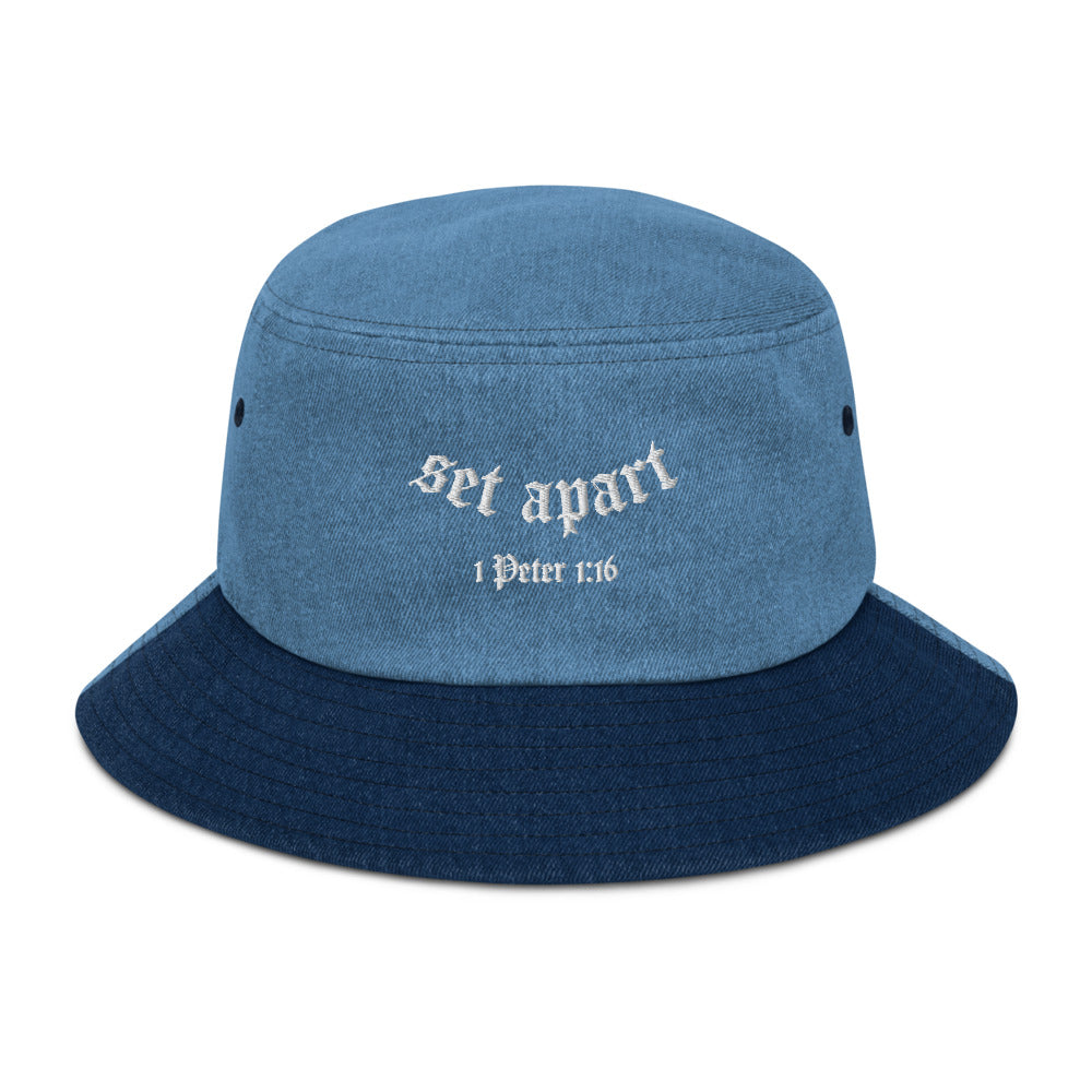 SET APART Denim Bucket Hat | Various Denim