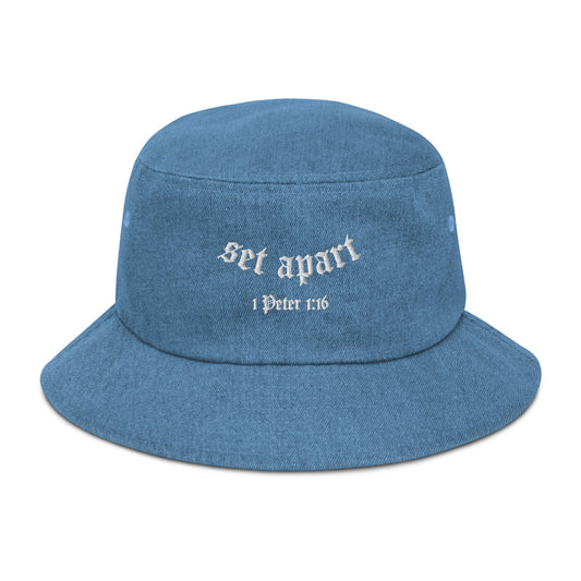 SET APART Denim Bucket Hat | Various Denim