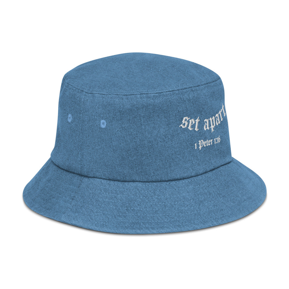 SET APART Denim Bucket Hat | Various Denim