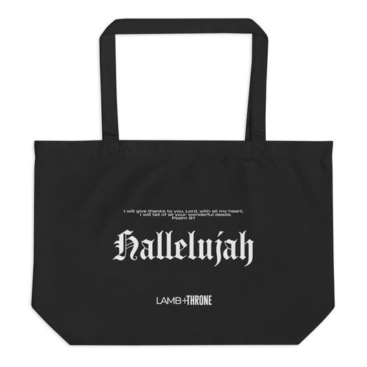 HALLELUJAH Tote | Black