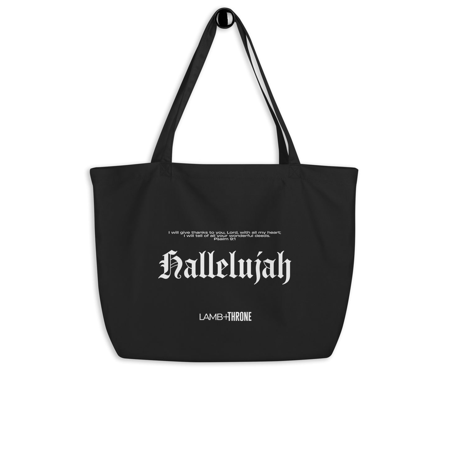 HALLELUJAH Tote | Black