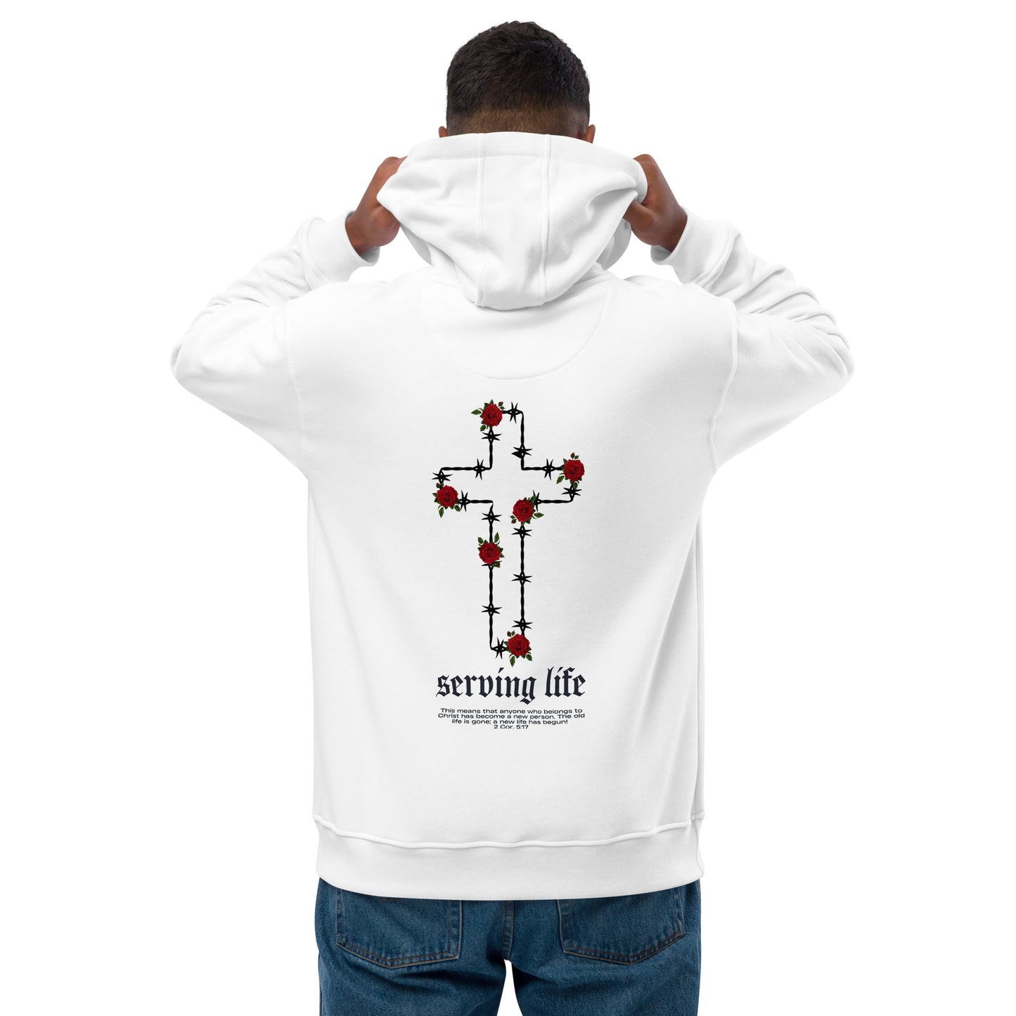 NEW CREATION Hoodie | White