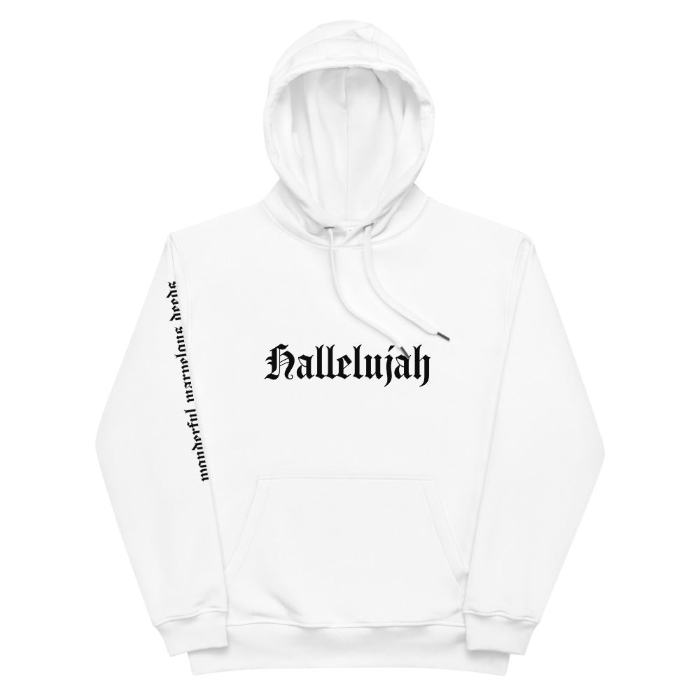 HALLELUJAH Hoodie | White