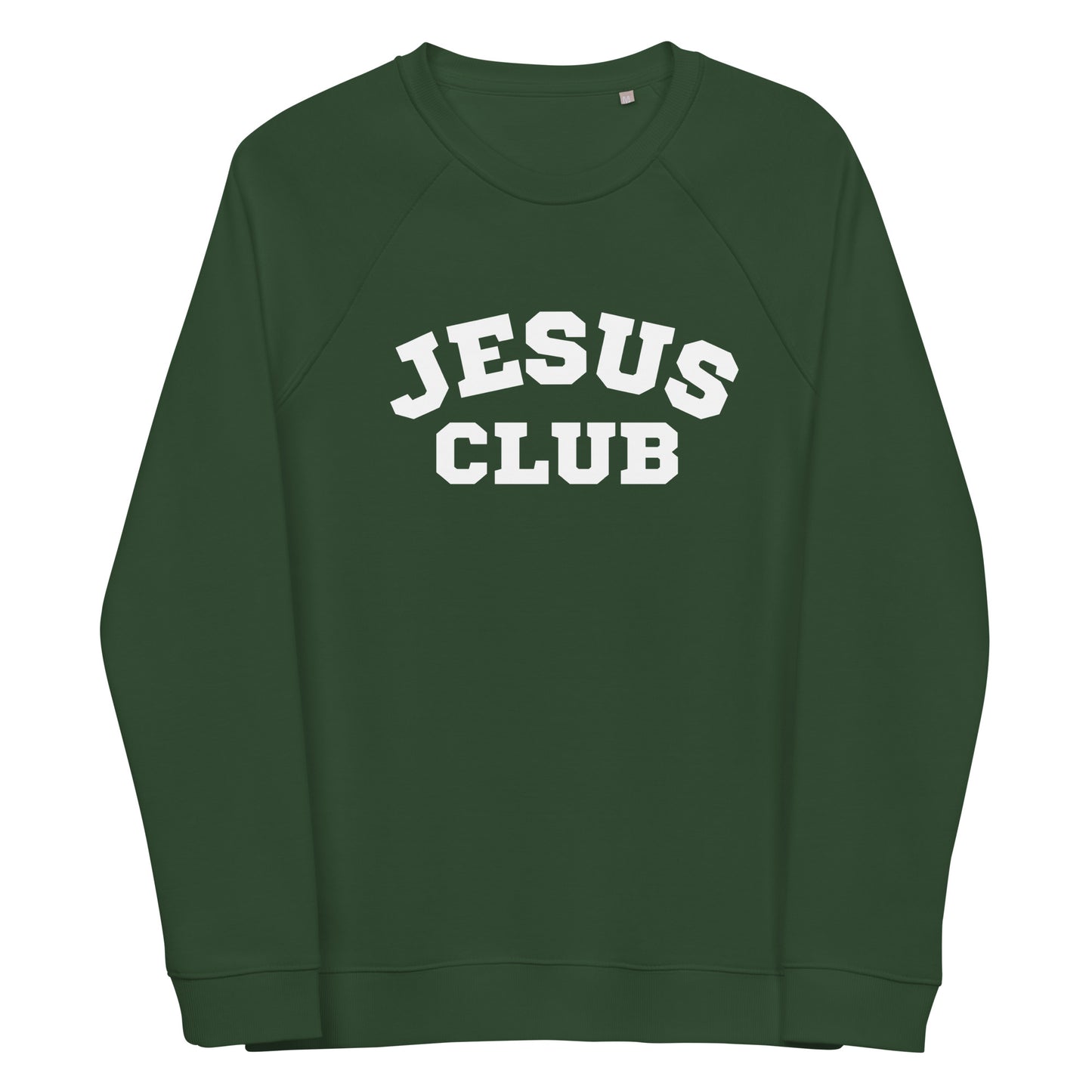 JESUS CLUB Organic Raglan Sweatshirt | Various Colors