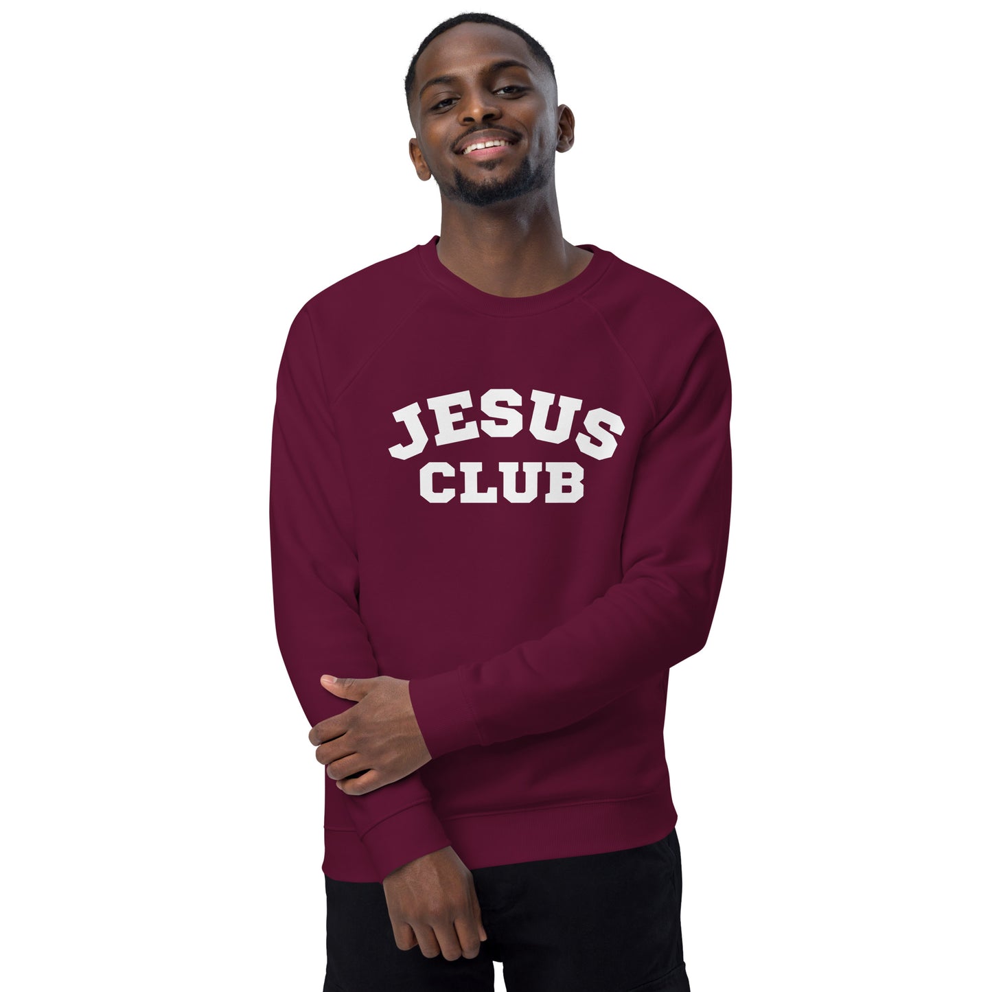 JESUS CLUB Organic Raglan Sweatshirt | Various Colors