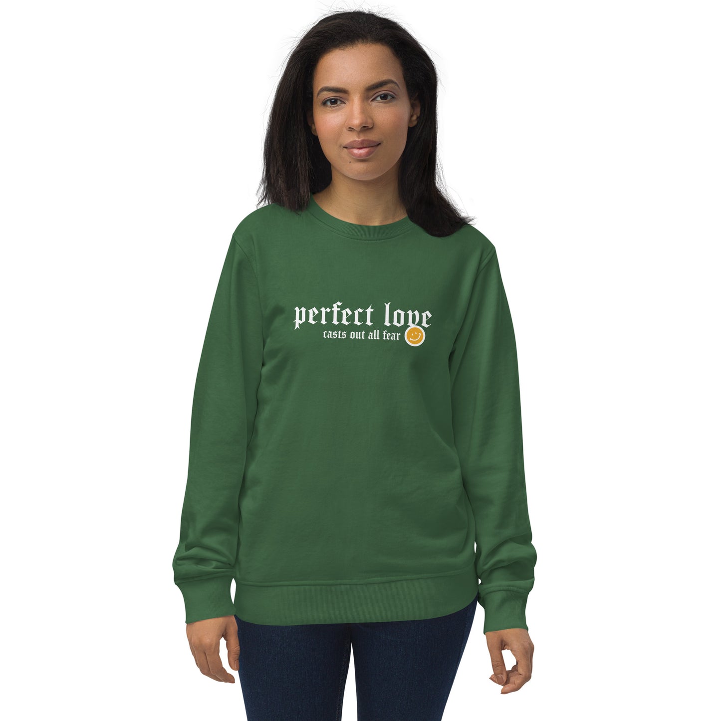 PERFECT LOVE Organic Sweatshirt | Various Colors